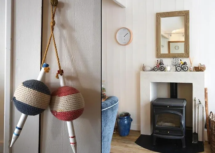 Maison De Charme Au Centre Du Village Avec Cheminee Et Cuisine Equipee - Fr-1-434-56 * Les Portes-en-Re